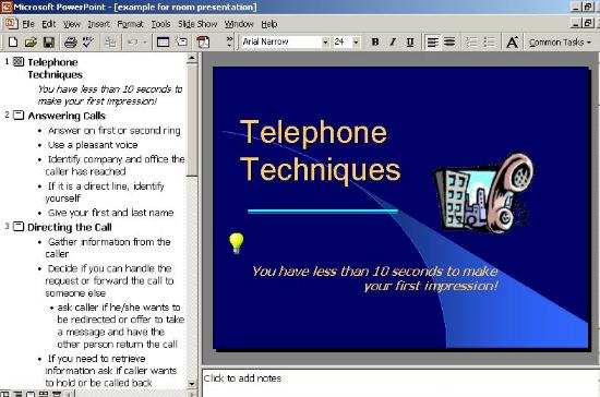 http://www.witiger.com/powerpoints/telephonetechniques.ppt
