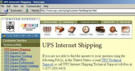 http://www.ups.com/using/custserv/techfaq/uis.html