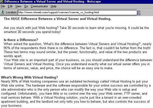 http://www.rshweb.com/support/vservers/vserver_vs_hosting.html