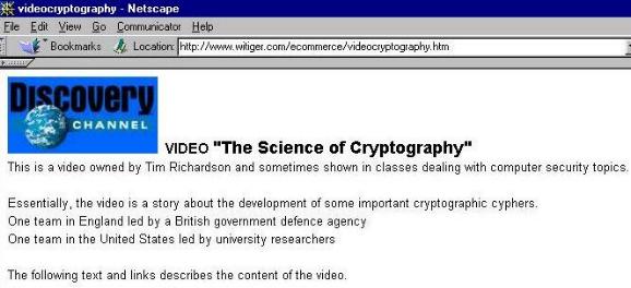 http://www.witiger.com/ecommerce/videocryptography.htm