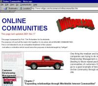 http://www.witiger.com/ecommerce/onlinecommunities.htm