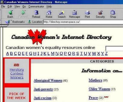 http://directory.womenspace.ca/