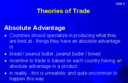 What is absolute advantage?