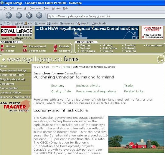 link was http://www.royallepage.ca/farms/foreign_invest.htm