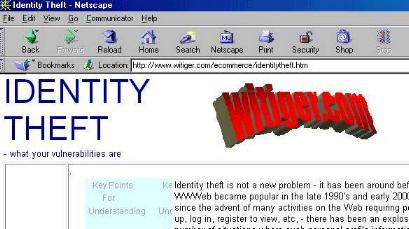 http://www.witiger.com/ecommerce/identitytheft.htm