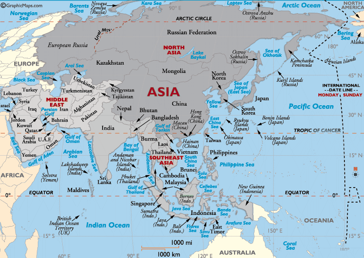 blank map of asia pacific. asia and south pacific electoral map Europe Africa Middle East Map Wall Map