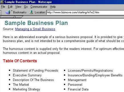 About business plan